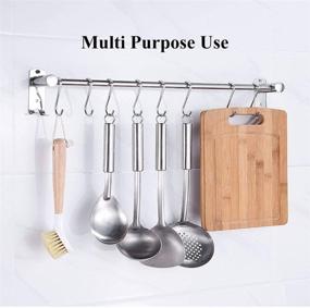 img 2 attached to Premium Stainless Cabinet Hanging Bathroom Accessories: Organize and Upgrade Your Bathroom Décor!