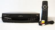 high-performance quasar vhq-940 4-head omnivision vhs video cassette recorder player vcr logo
