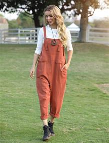 img 3 attached to 👗 Black Tapered Women's Jumpsuits, Rompers & Overalls by YESNO Clothing