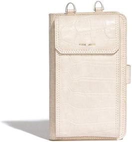 img 4 attached to 👜 Stylish and Versatile Leather Phone Crossbody by Pixie Mood for Women: Handbags, Wallets, and Crossbody Bags