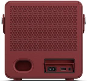 img 1 attached to 🔊 Ultimate Portability for Audiophiles: Urbanears Ralis Portable Bluetooth Speaker in Haute Red