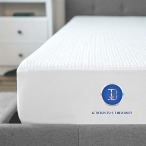 img 1 attached to 🌙 Enhance Your Sleep with SensorPEDIC SensorCOOL Full Mattress Protector – Stay Fresh and Comfortable!