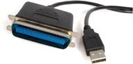 startech.com usb-переходник на параллельный порт длиной 6 футов - 🔌 ieee-1284 - мужской/мужской - usb до кабеля centronics - высокоскоростное подключение логотип