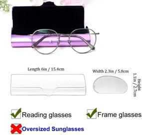 img 2 attached to Aluminum Ultra Light Eyeglass Nearsighted Glasses Men's Accessories