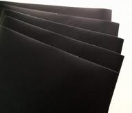 🖤 high-quality black (matte) vinyl sheets - 5-pack, 12"x12" - outdoor/permanent adhesive logo