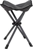 🏕️ stansport - deluxe portable camping stool with 4 legs, lightweight and compact for outdoor use логотип