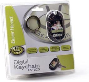 img 1 attached to 🔑 Digital Keychain - Gear Head 1.5 Inch