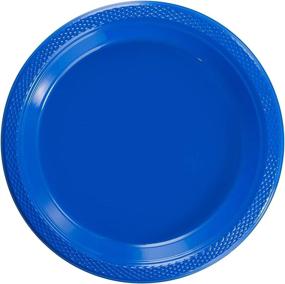 img 4 attached to 🍽️ Premium Inch Plastic Dessert Plates for Food Service Equipment & Disposable Supplies