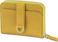 👛 rfid zip around small wallet for women - vaultskin belgravia logo