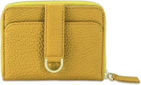 img 1 attached to 👛 RFID Zip Around Small Wallet for Women - Vaultskin BELGRAVIA