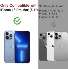 img 3 attached to 📱 Ferilinso Защитная пленка для экрана iPhone 13 Pro Max Privacy Screen Protector 2 Pack - 9H Anti Spy закаленное стекло + защитник камеры 2 Pack - дружелюбный к чехлу - без пузырей - 6,7 дюйма 5G - Легкая установка