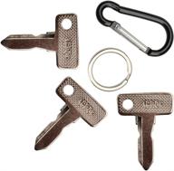 🔑 enhance performance with keyi ignition key(3) for club car ds/precedent gas/electric golf cart replacement - 1982+ models logo