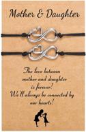 соединяйте их: браслеты "сердечные желания", идеальный подарок на день рождения и рождество для мамы и дочери. логотип