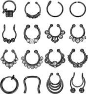 bodybonita stainless clicker piercing jewelry women's jewelry logo