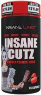 🔥 insane labz insane cutz intense fat burner - powerful thermogenic weight loss supplement with dandelion root extract and ampiberry - boost metabolism and control appetite for men and women - 45 daily servings logo