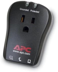 img 2 attached to 🔌 Reliable APC P1T 120V Portable Surge Protector in Sleek Black Design