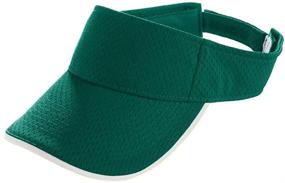 img 4 attached to 🧢 Stylish Augusta Sportswear Athletic Two Color Visor - Perfect for Boys' Sportswear Accessories!