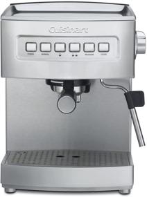 img 3 attached to ☕ Кофеварка Cuisinart EM-200NP1 Espresso Maker Bundle: Программируемая машина с давлением 15 бар, порошок для удаления накипи, темпер, и кувшин для вспенивания (4 предмета)