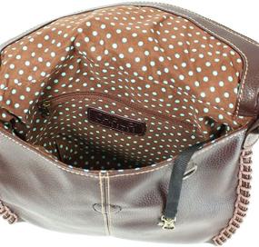 img 1 attached to 👜 Chala Charming Crossbody Zipper Metal Women's Handbags & Wallets: Stylish Hobo Bags with Versatile Functionality