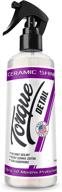 🚗 ощутите абсолютную защиту с помощью torque detail ceramic shine spray - наноформула sio2 покрывает, защищает и придает красоту лакокрасочному покрытию вашего автомобиля - легкое нанесение, гидрофобное и высокоглянцевое покрытие (8 унций) логотип