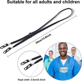 img 2 attached to Enhanced Comfort and Safety: Adjustable Lanyards with Convenient Eyeglass Breakaway