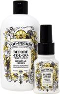 poo pourri original 16 ounce refill 1 4 ounce logo