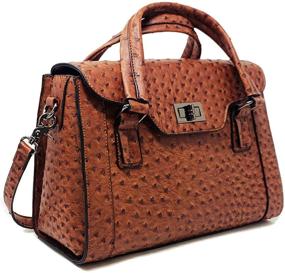 img 4 attached to 📷 Stylish Camera Bags for Women: Versatile Leather Top-Handle Handbags and Purses with Removable Padded Case