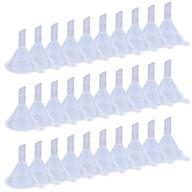 30-pack of warmbuy mini clear plastic funnels логотип