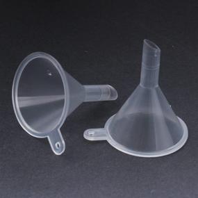 img 2 attached to 30-Pack of WARMBUY Mini Clear Plastic Funnels