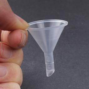 img 1 attached to 30-Pack of WARMBUY Mini Clear Plastic Funnels