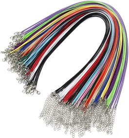 img 4 attached to Necklace Multicolor String Bracelet Jewelry