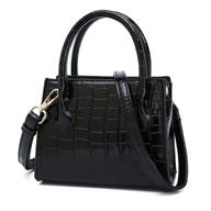 stylish orange crocodile pattern handbag: catmicoo women's handbags & wallets for top-handle bags logo