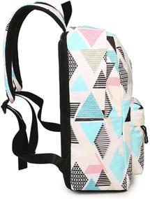 img 1 attached to 🎒 Joymoze Rhombus Children Bookbag: Stylish and Practical Backpack for Kids