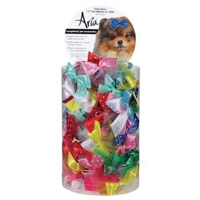 img 3 attached to Aria Ribbon Tulle 100 Piece Canisters Dogs