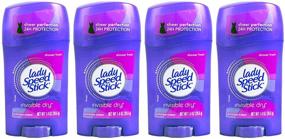 img 4 attached to Lady Speed Stick Invisible Antiperspirant Personal Care and Deodorants & Antiperspirants