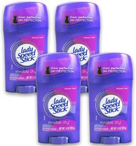 img 3 attached to Lady Speed Stick Invisible Antiperspirant Personal Care and Deodorants & Antiperspirants