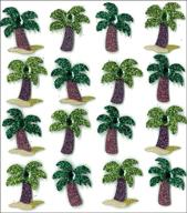 🌴 jolee's boutique dimensional stickers, tropical palm trees logo