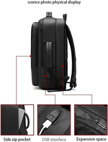 img 1 attached to ZTYXseries Laptop Backpack Business Charging Waterproof