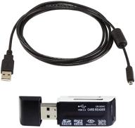 nikon d5100 usb cable: high-quality usb cable for camera and computer connectivity logo