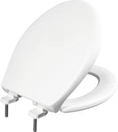 🚽 bemis 790tdgsl 000 hospitality antimicrobial toilet seat cover logo