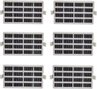 whirlpool w10311524 air1 refrigerator air filter - 6 pack compatible for improved filtration logo