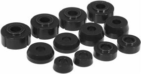 img 2 attached to Prothane Black Body and Cab Mount Bushing Kit - 12 Piece (6-105-BL) for Enhanced SEO