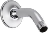 🚿 chrome 6 inch shower arm and flange by delta u4993-pk logo