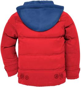 img 3 attached to ❄️ FARVALUE Winter Quilted Windproof Outwear: Stylish Boys' Clothing for Cold & Windy Days