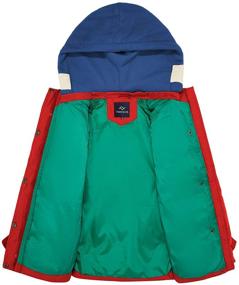 img 2 attached to ❄️ FARVALUE Winter Quilted Windproof Outwear: Stylish Boys' Clothing for Cold & Windy Days