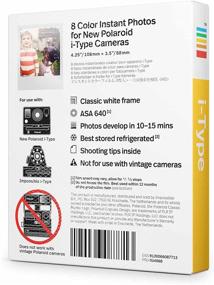 img 1 attached to 📸 Polaroid Instant Film: Color Film for I-TYPE, White (4668) - Vibrant and Timeless Images at Your Fingertips