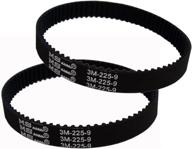 🔧 4yourhome 2-pack geared drive belt for dyson dc17 vacuum cleaner - 10mm replacement, oem# 911710-01 логотип