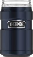 🍒 thermos stainless king beverage insulator with 360 degree lid, cranberry логотип