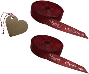 img 4 attached to 🎁 Enhance Your Gift Wrapping with Kraft Tags: Christmas Trims & Labels