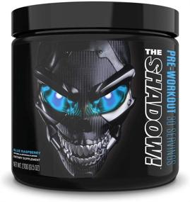 img 4 attached to 💪 JNX Sports The Shadow! Hardcore Pre Workout - Enhanced Energy, Laser Focus, Extreme Strength, 350mg Caffeine, Unisex, Blue Raspberry, 30 Servings